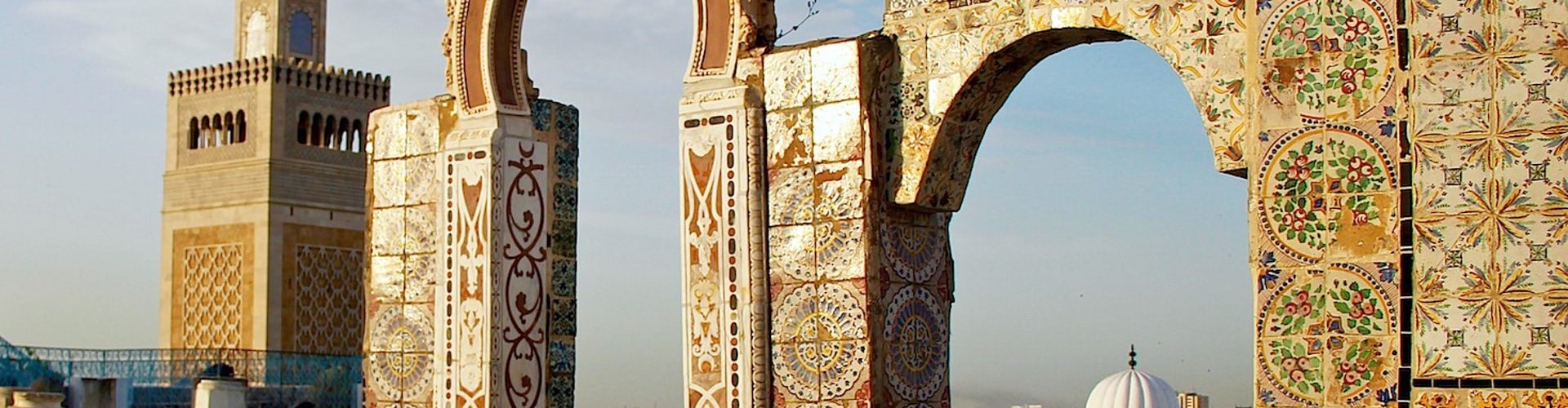 Nightscape of Tunis, TN nightlife