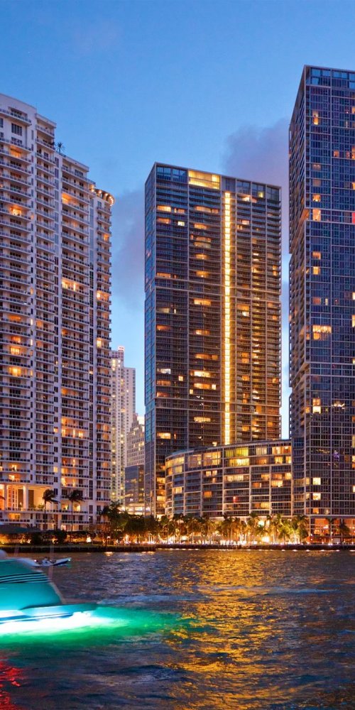 Nightlife ambience in Miami