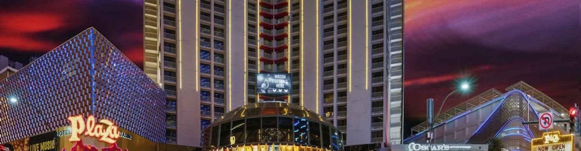 Las Vegas nightlife panorama