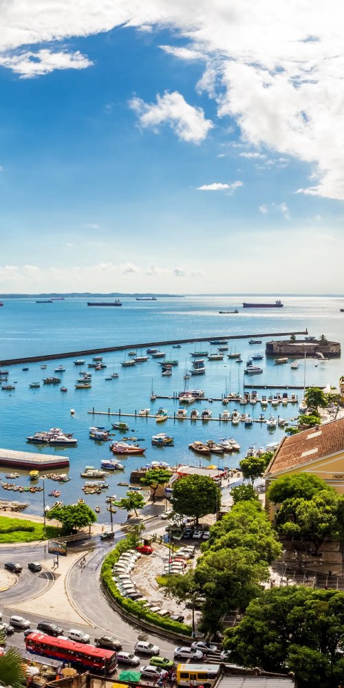 Nightlife ambience in Salvador, BR