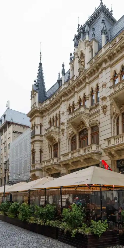 Nightlife ambience in Bucharest, RO