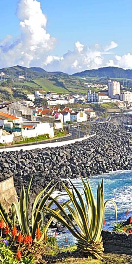 Nightlife ambience in São Miguel, PT