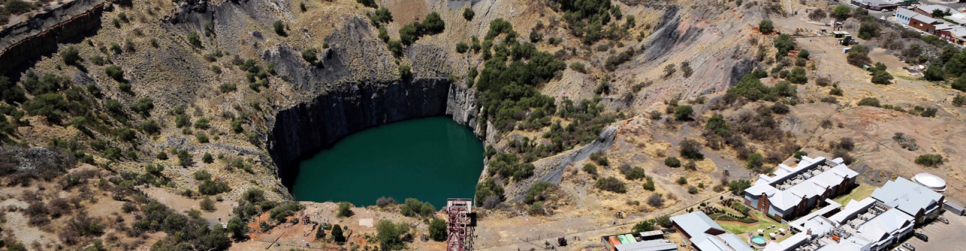 Kimberley nightlife scene at night