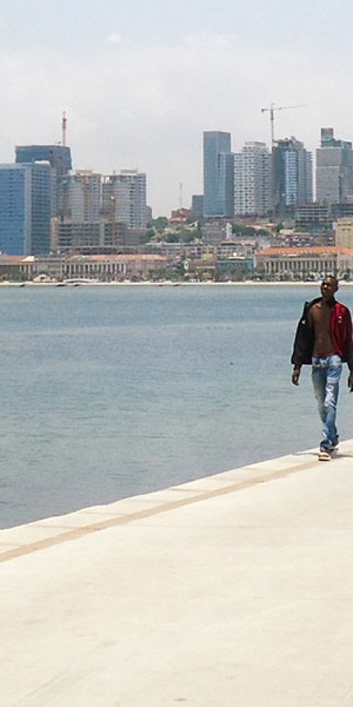 Nightlife ambience in Luanda, AO