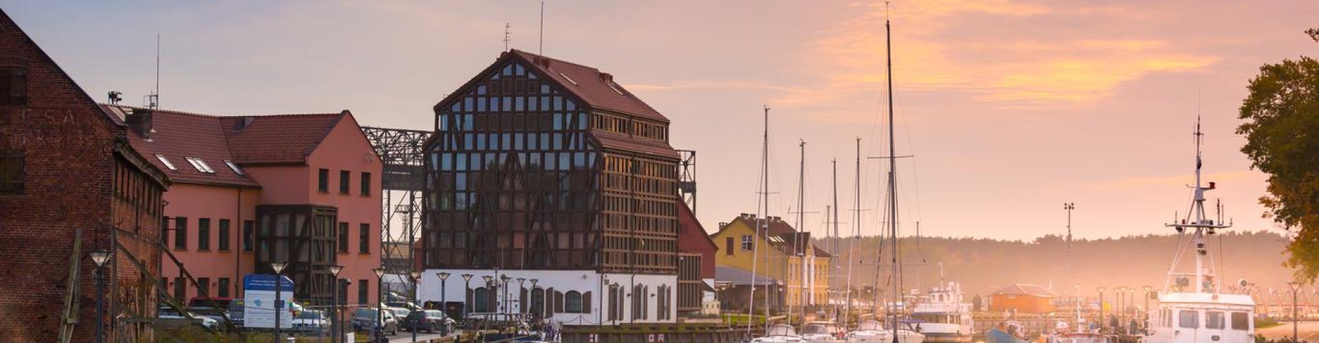 Nightscape of Klaipėda, LT nightlife