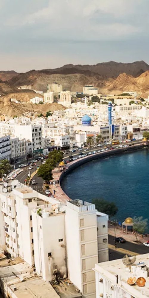 Nightlife ambience in Muscat, SC, OM