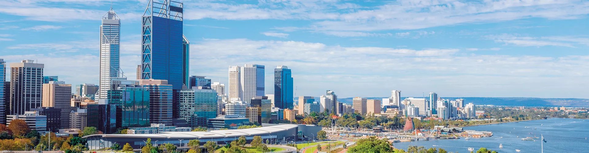 Perth nightlife scene landscape