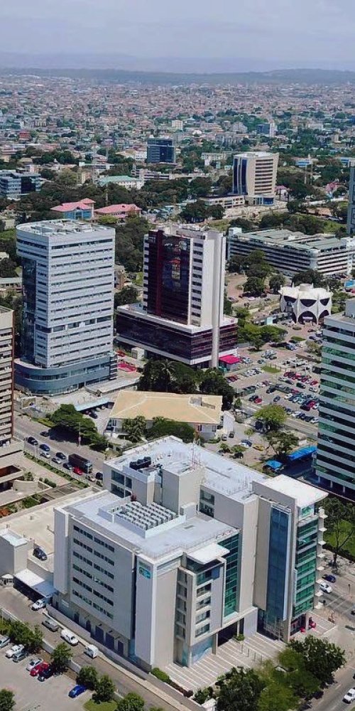 Accra nightlife ambience