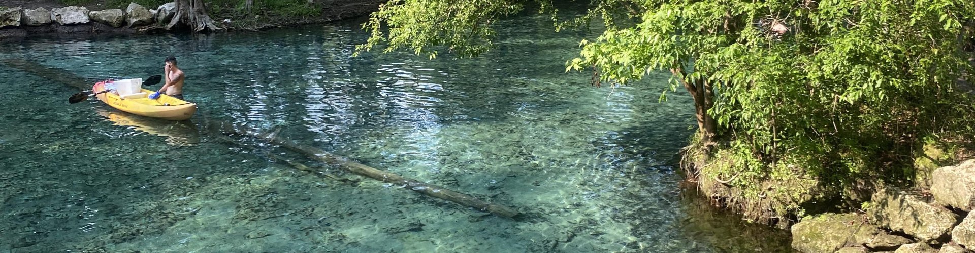 Final landscape image capturing High Springs nightlife