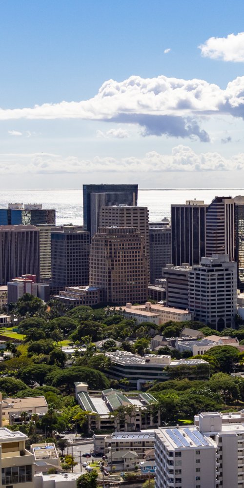 Nightlife ambience in Honolulu