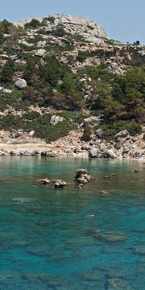 Nightlife ambience in Faliraki, GR