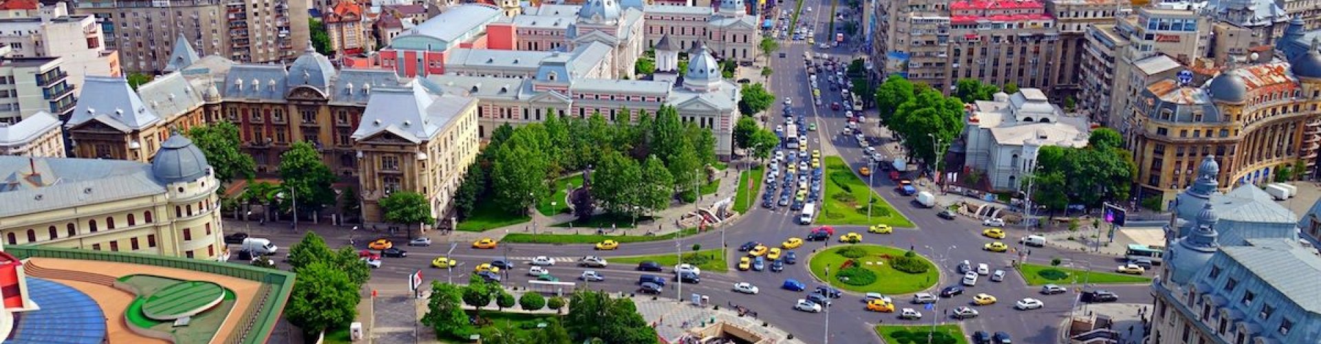 Vibrant nightlife in Bucharest, Romania