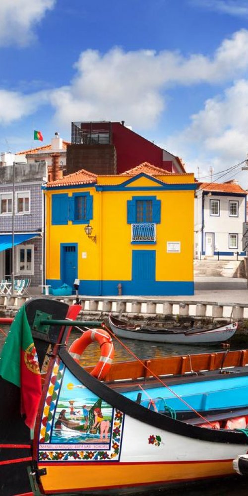 Nightlife ambience in Aveiro, PT