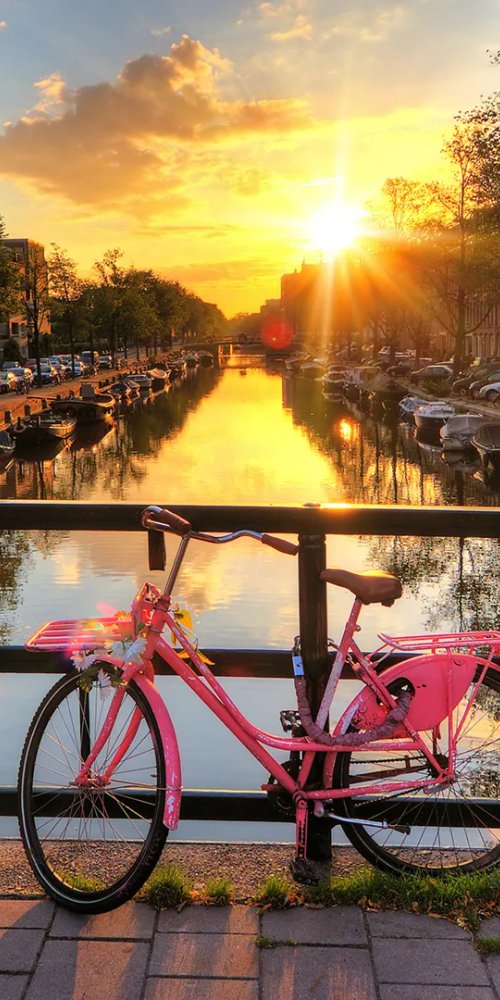 Amsterdam nightlife ambience