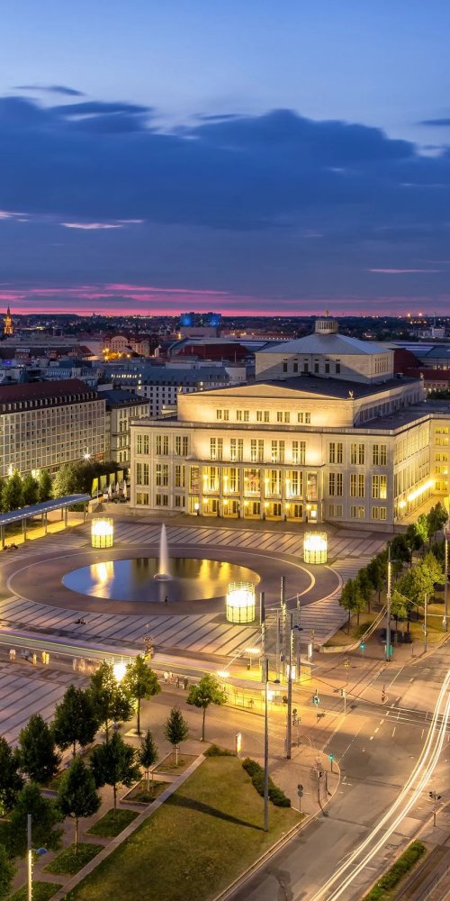 Nightlife atmosphere in Leipzig