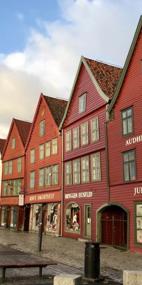 Nightlife ambience in Bergen, NO