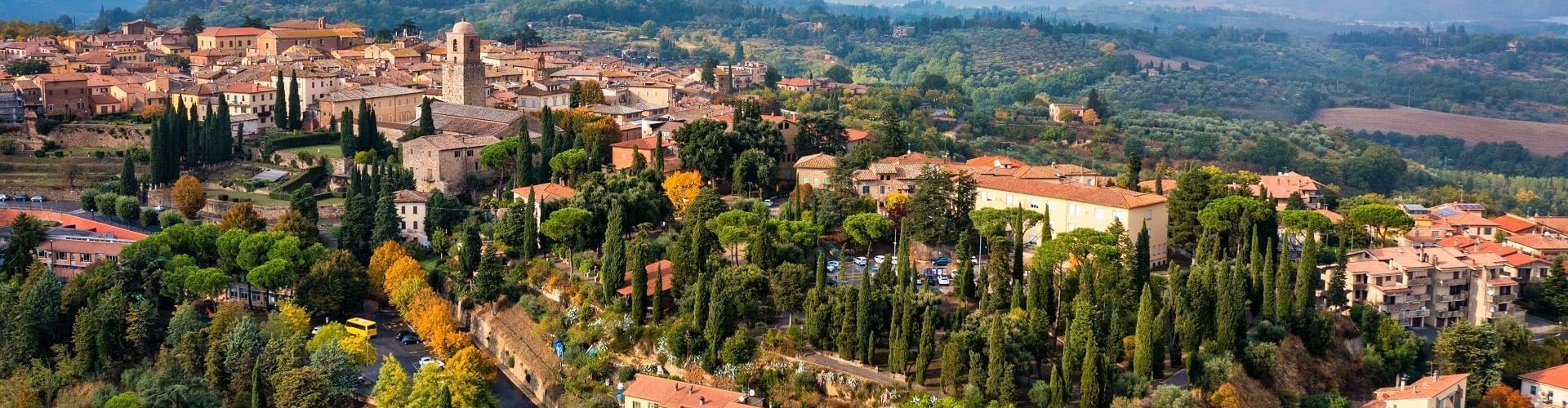 Nightscape of Chiusi nightlife scene