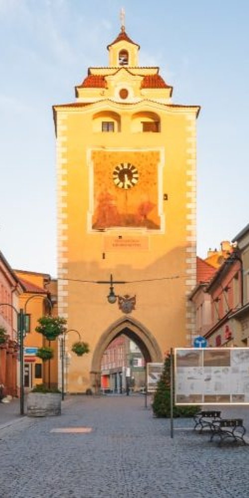 Nightlife atmosphere in Beroun, CZ