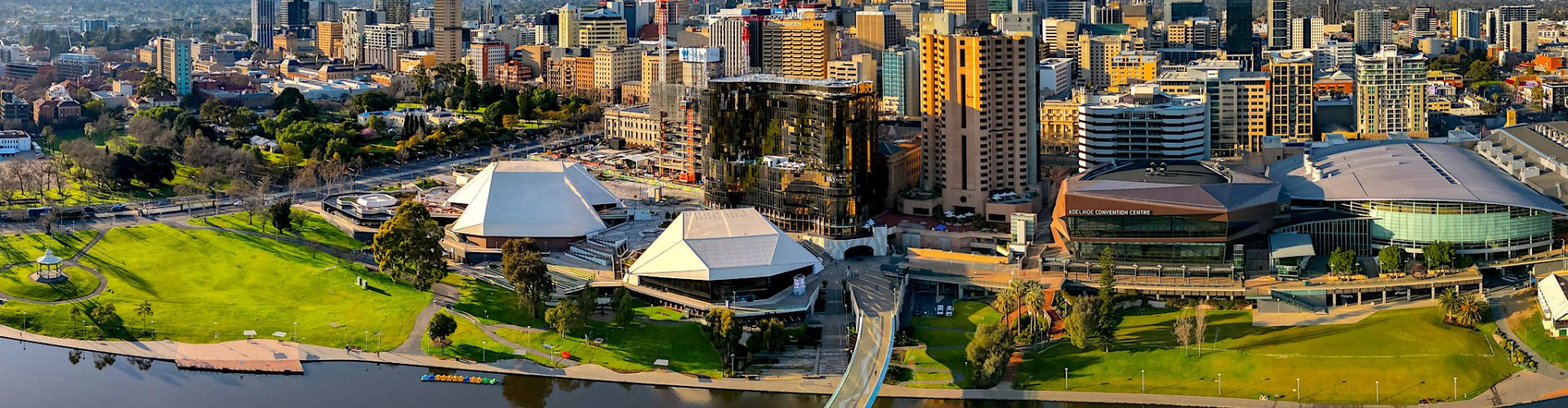 Adelaide nightlife evening scene