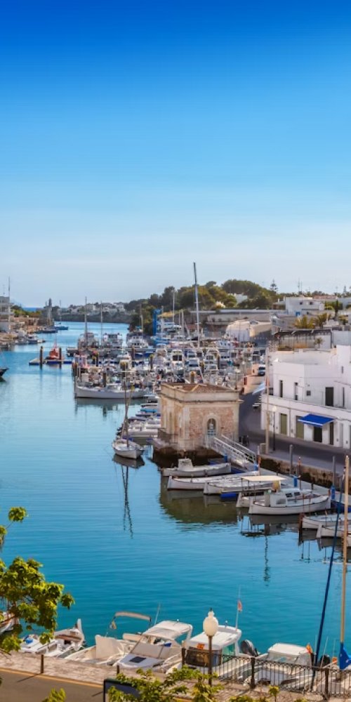 Nightlife scene in Menorca, ES