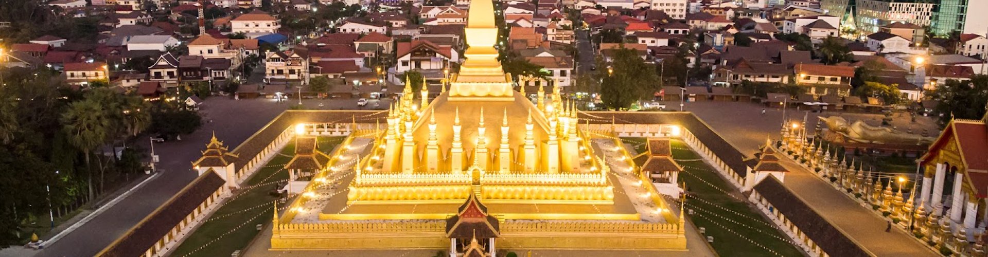 Vibrant Vientiane nightlife scene