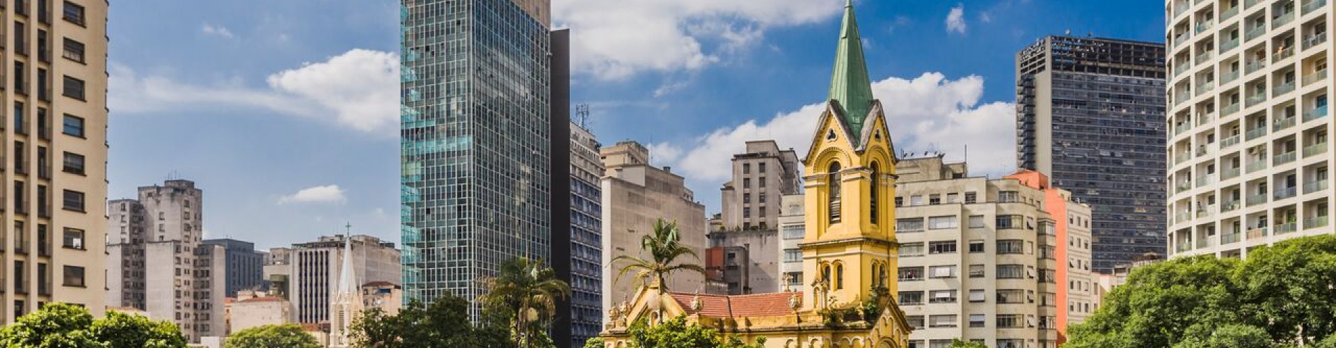 São Paulo night skyline