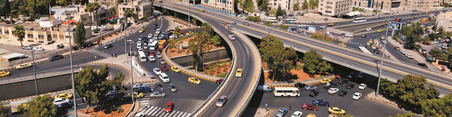 Night view of Amman nightlife