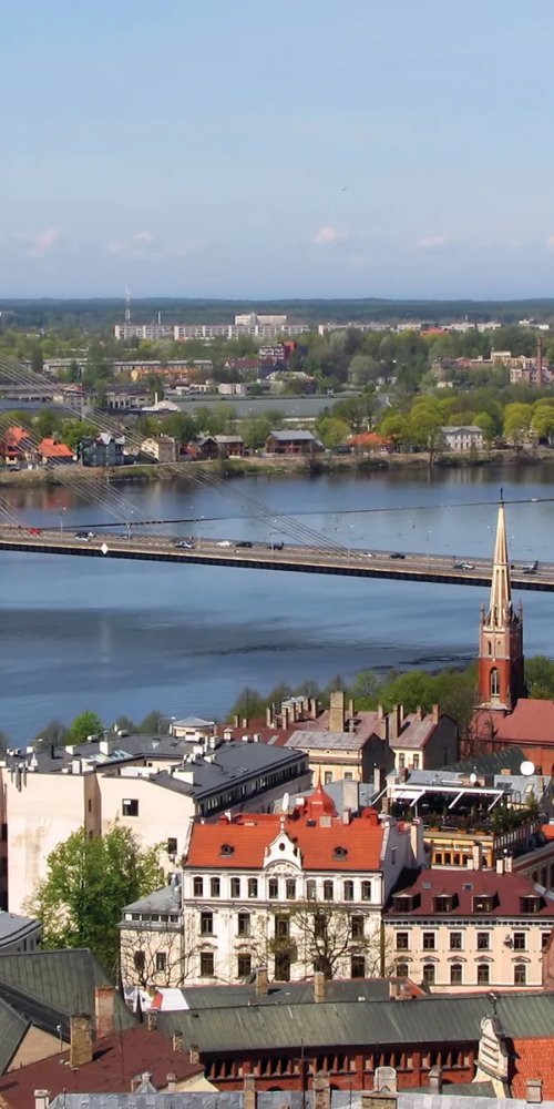 Nightlife ambience in Rīga, LV