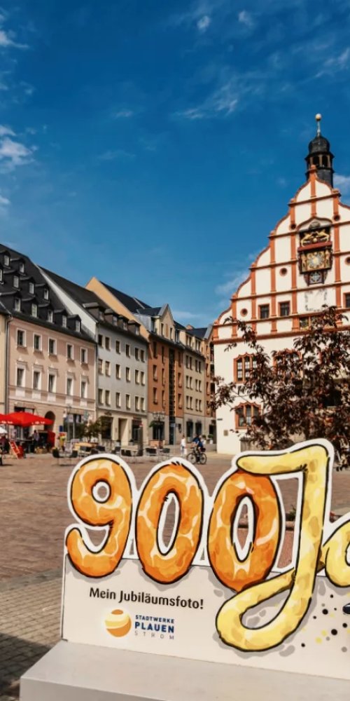 Nightlife ambience in Plauen, DE