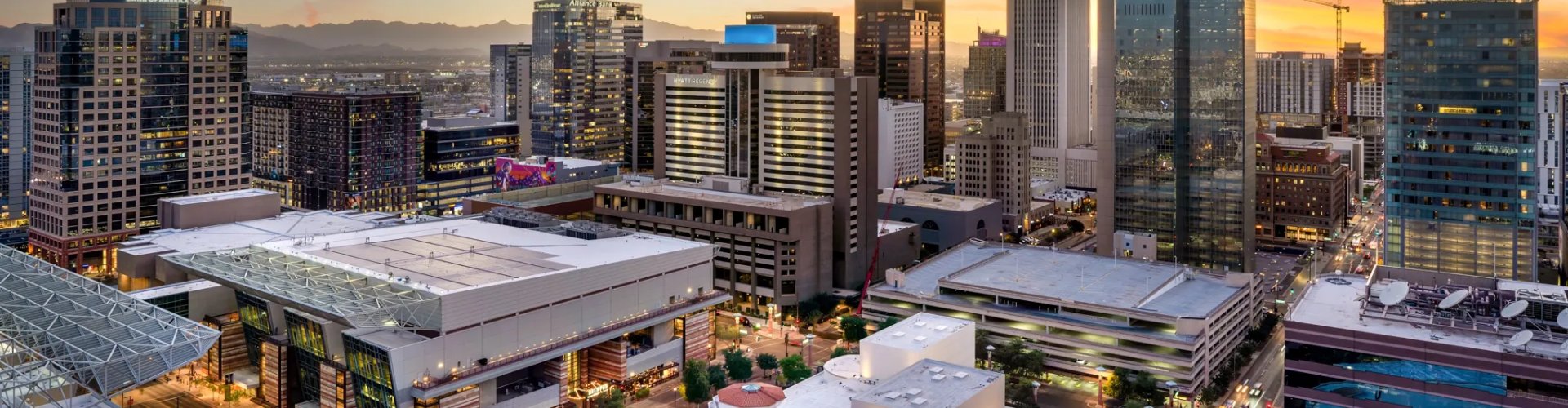 Phoenix nightlife landscape